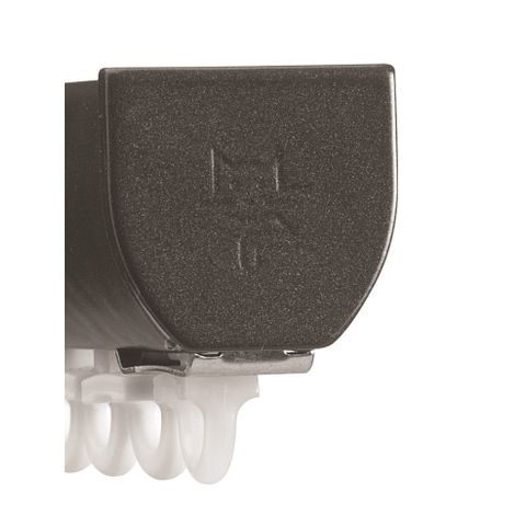 Silent Gliss  Silent Gliss SG 6840 Uncorded 80mm Wave Curtain Track System Charcoal