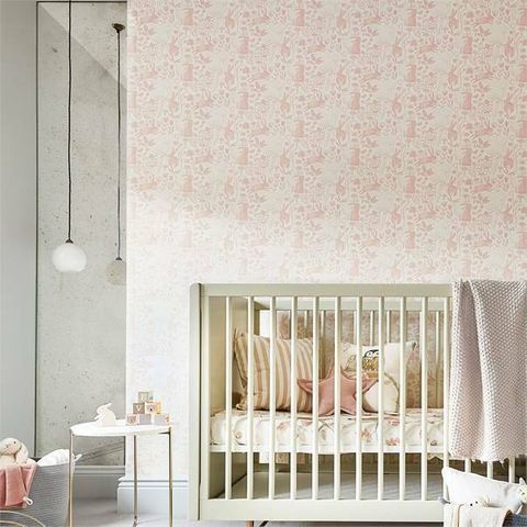 Harlequin Book of little treasures Into The Meadow Powder Wallpaper