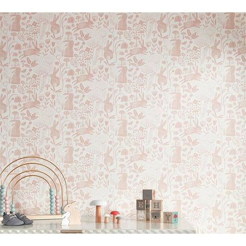 Harlequin Book of little treasures Into The Meadow Powder Wallpaper