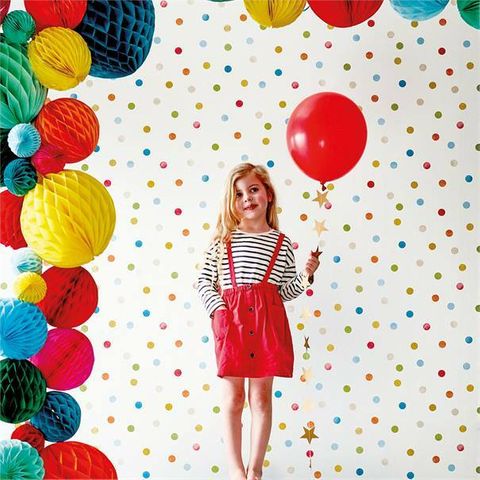 Harlequin Book of little treasures Bon Bon Raspberry/Grape/Blossom Wallpaper