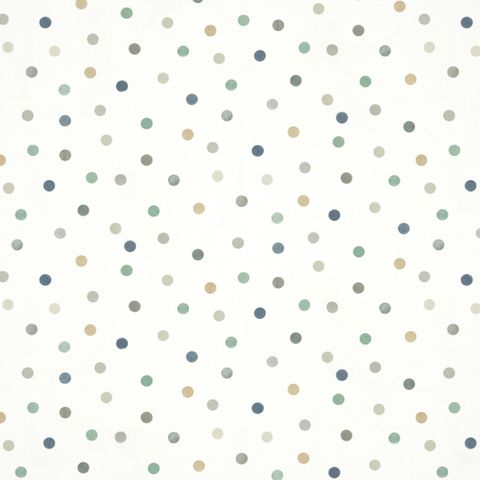 Bon Bon Gilver/Duck Egg/Denim Wallpaper