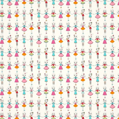 Best Of Friends Neutral Multi Wallpaper