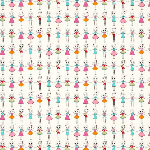 Harlequin Book of little treasures Best Of Friends Neutral Multi Wallpaper