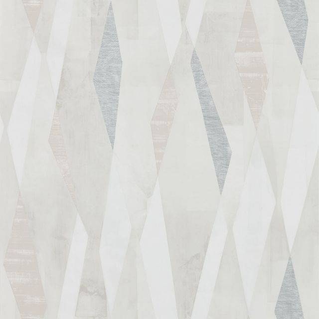 Vertices Blush/Clay Wallpaper