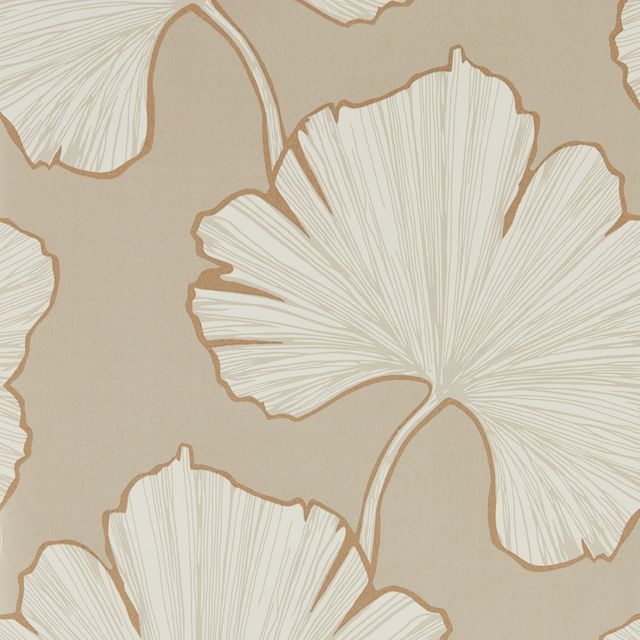 Harlequin Lucero Azurea Champagne Wallpaper