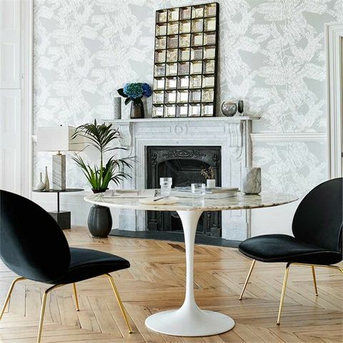 Harlequin Lucero Crystal Extravagance Champagne Wallpaper