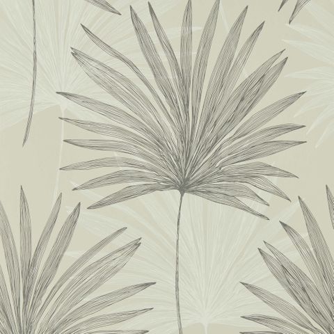 Mitende Pewter/Chalk Wallpaper