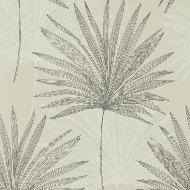Harlequin Mirador Mitende Pewter/Chalk Wallpaper