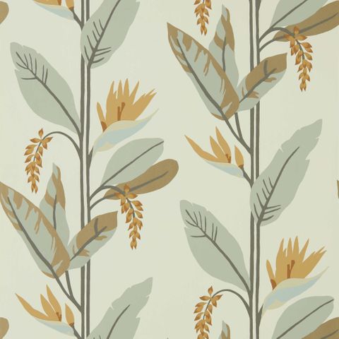 Llenya Honey/Jet/Jute Wallpaper