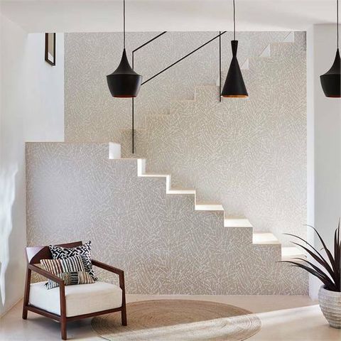 Harlequin Mirador Lorenza Oyster Wallpaper