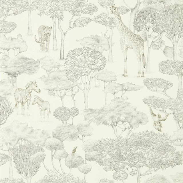 Harlequin Mirador Shamwari Chalk/Slate Wallpaper