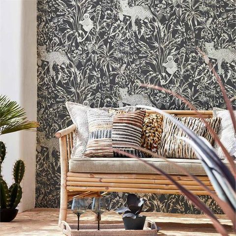 Harlequin Mirador Lengau Oyster Wallpaper