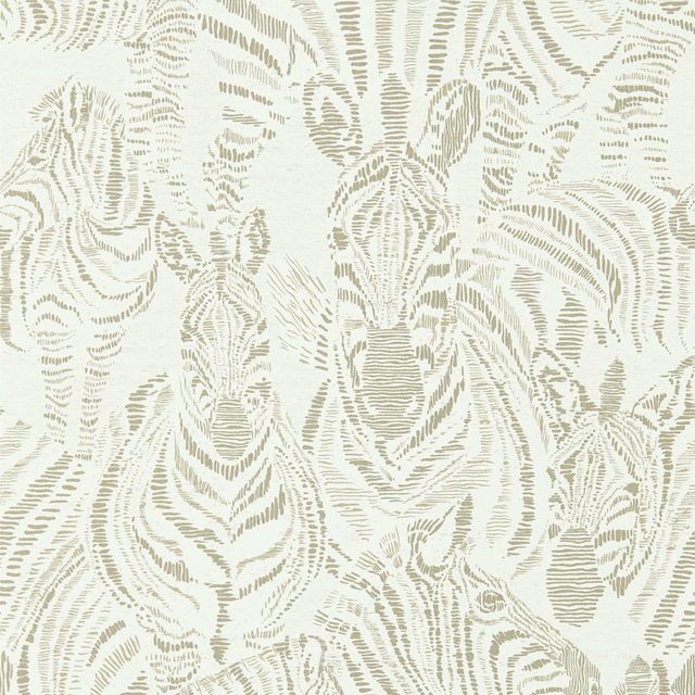 Harlequin Mirador Nirmala Gilver/Oyster Wallpaper