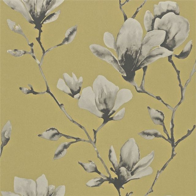 Harlequin Momentum 3 Lotus Mustard Wallpaper