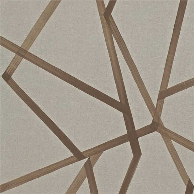 Harlequin Momentum 3 Sumi Hessian/Copper Wallpaper