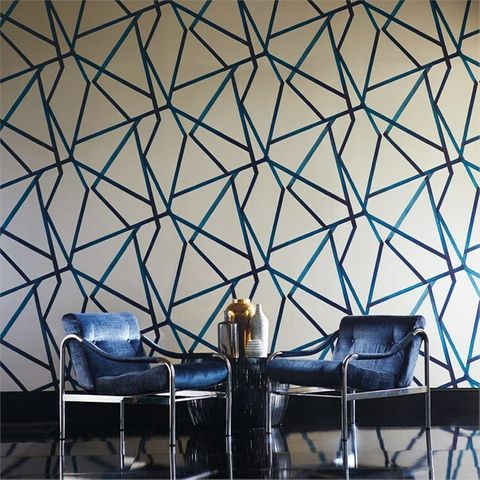 Harlequin Momentum 3 Sumi Hessian/Copper Wallpaper