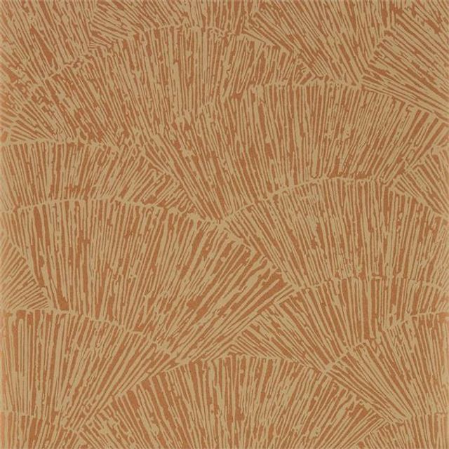 Tessen Copper Wallpaper