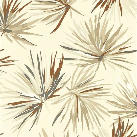 Aucuba Bronze/Sediment/Pearl Wallpaper