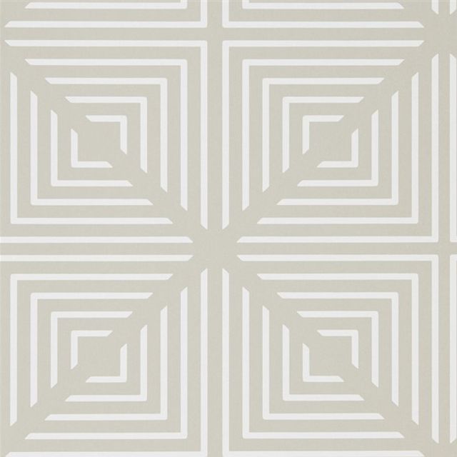 Radial Linen/Chalk Wallpaper