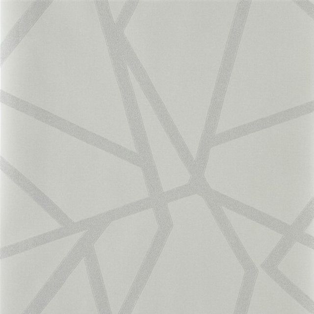 Sumi Shimmer Linen/Stone Wallpaper