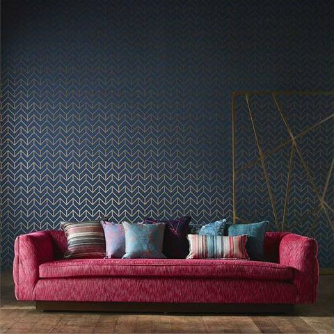 Harlequin Momentum 5 Tessellation Slate/Chalk Wallpaper