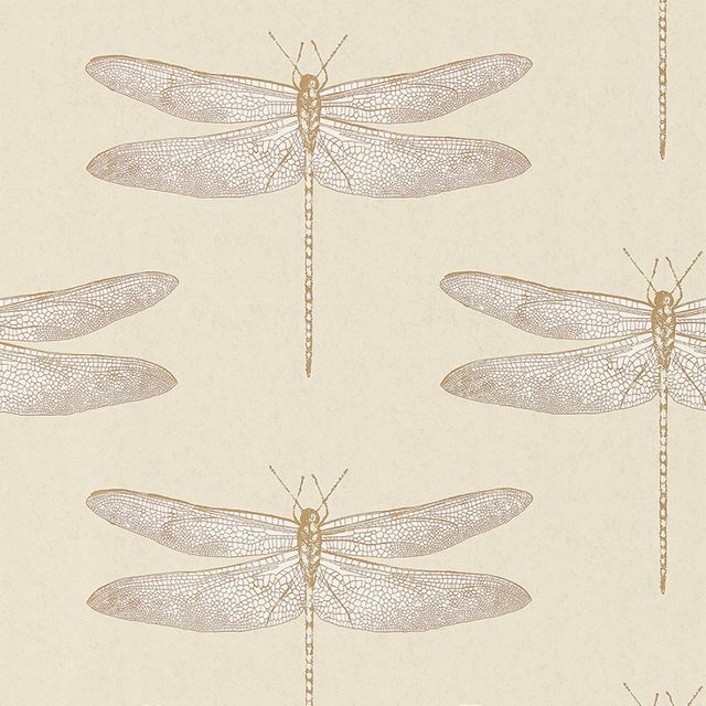 Harlequin Palmetto Demoiselle Shell Wallpaper