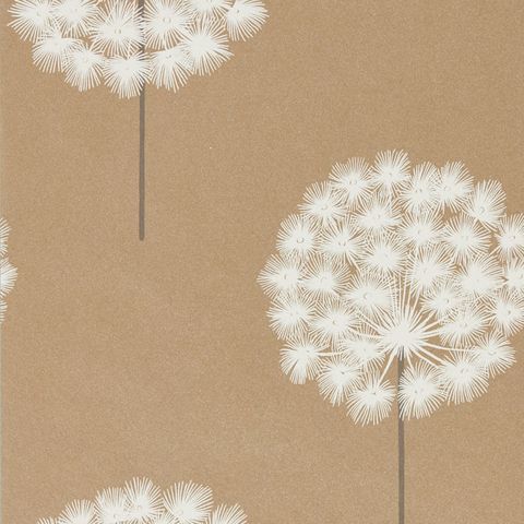 Amity Brass/Pewter Wallpaper