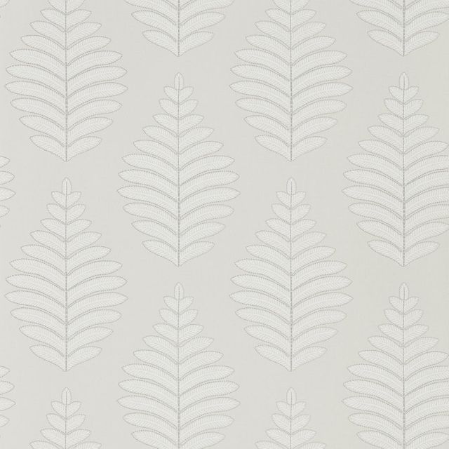 Lucielle Linen/Silver Wallpaper