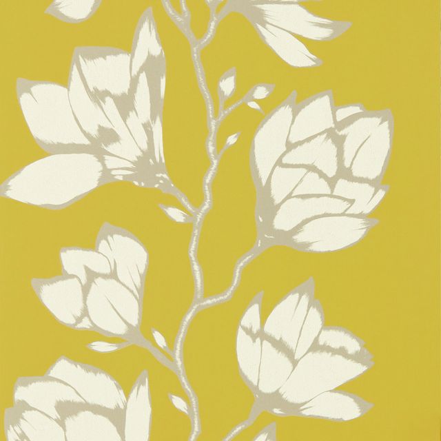 Harlequin Salinas Prints & Weaves Lustica Saffron Wallpaper