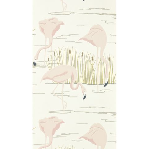 Harlequin Salinas Prints & Weaves Salinas Champagne / Rose / Gold Wallpaper