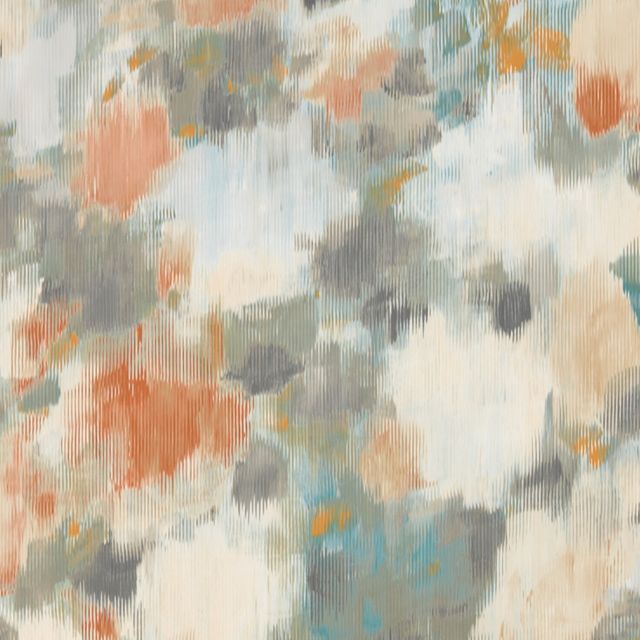 Harlequin Standing Ovation Exuberance Tangerine/Sepia Wallpaper