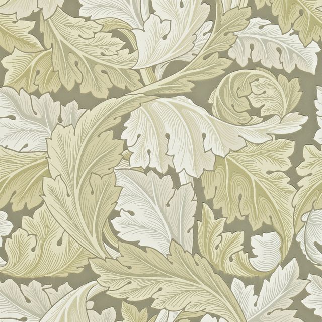 William Morris Archive II Wallpapers Acanthus Stone Wallpaper