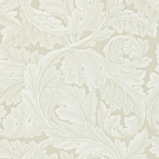 William Morris Archive II Wallpapers Acanthus Chalk Wallpaper