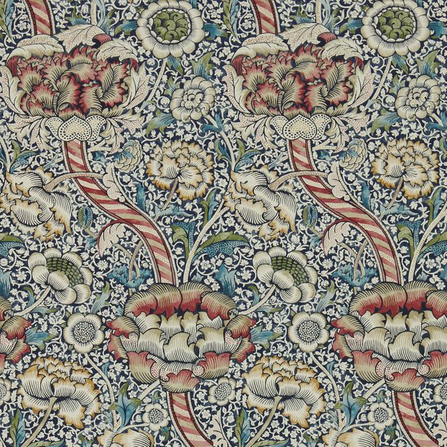 William Morris Archive IV - The Collector Wallpapers Wandle Indigo/Madder Wallpaper