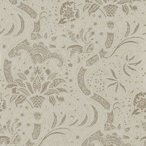 Indian (Beaded) Stone/Linen Wallpaper