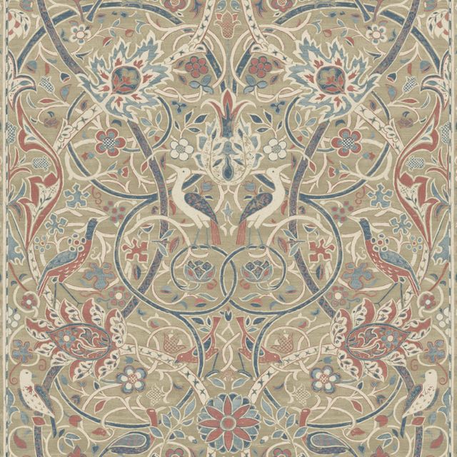 William Morris Archive IV - The Collector Wallpapers Bullerswood Spice/Manilla Wallpaper