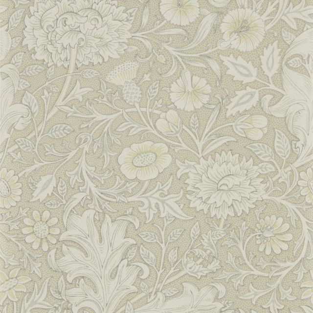 William Morris Melsetter Wallpapers Double Bough Pewter Wallpaper