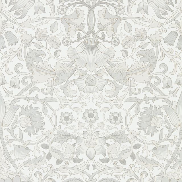 William Morris Morris Pure Wallpapers Pure Lodden Chalk/Eggshell Wallpaper