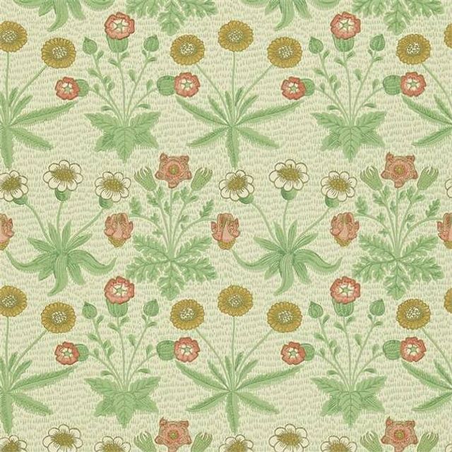 William Morris Compilation Wallpaper Daisy Artichoke/Plaster Wallpaper