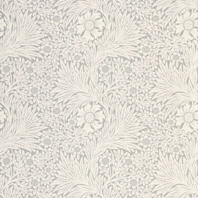 William Morris Pure Morris North Wallpapers Pure Marigold Cloud Grey Wallpaper