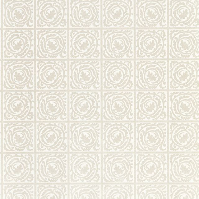 William Morris Pure Morris North Wallpapers Pure Scroll White Clover Wallpaper