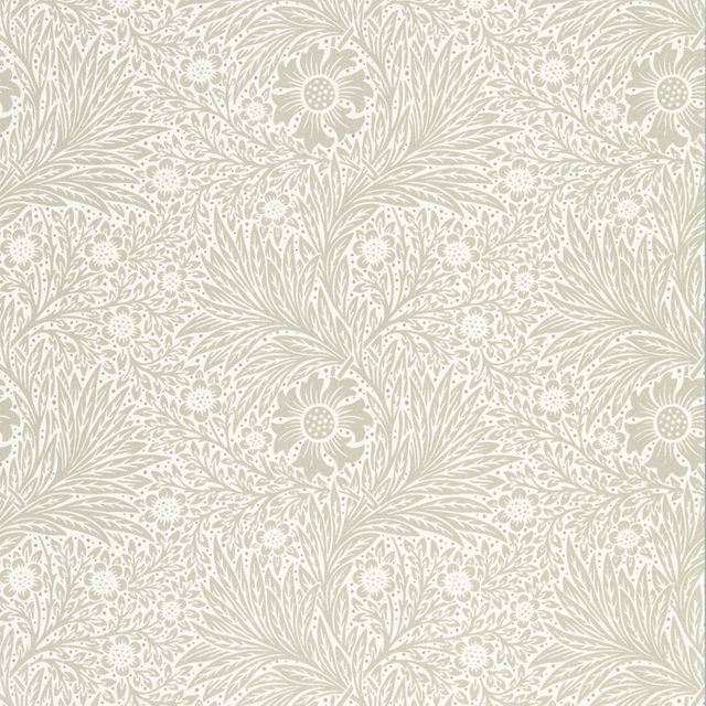 William Morris Pure Morris North Wallpapers Pure Marigold Soft Gilver Wallpaper