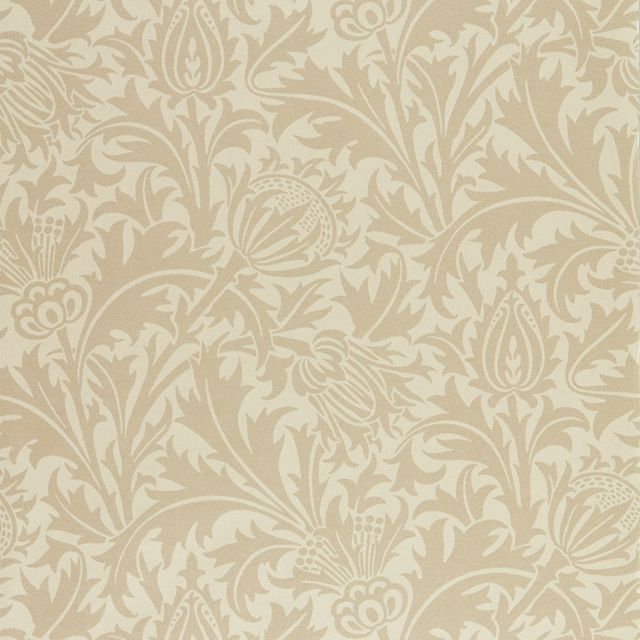 William Morris Pure Morris North Wallpapers Pure Thistle Linen Wallpaper