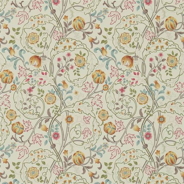 William Morris Compilation Wallpaper Mary Isobel Russet/Taupe Wallpaper