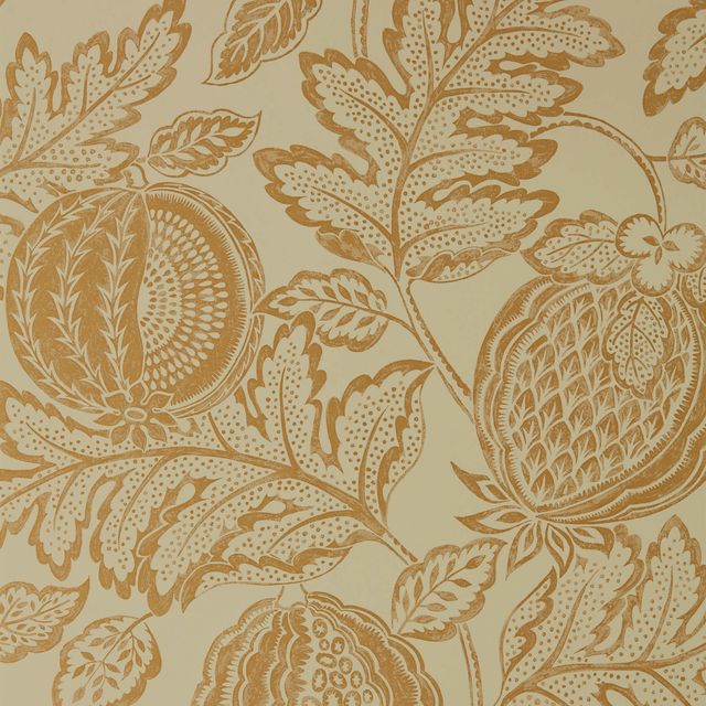 Sanderson Caspian Wallpapers Cantaloupe Clay Wallpaper