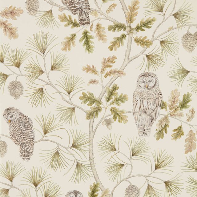 Sanderson Elysian Wallpapers Owlswick Briarwood Wallpaper