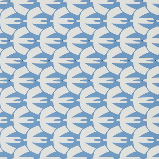Pajaro Electric Blue Wallpaper
