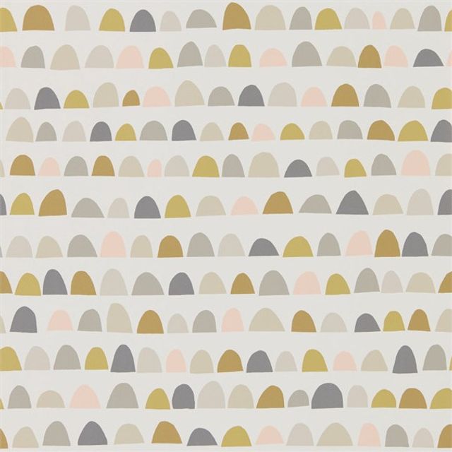 Priya Blush/Honey/Linen Wallpaper