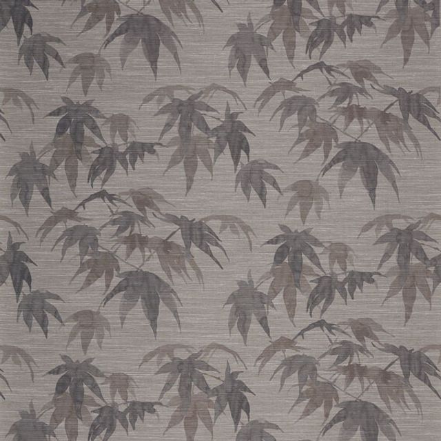 Zoffany Akaishi Wallcoverings Acer Ash/Pewter Wallpaper