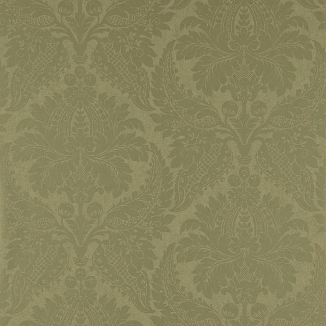 Zoffany Constantina Damask Wallpapers Malmaison Damask Old Gold Wallpaper